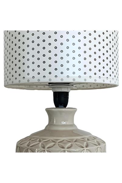 Bahar Aydınlatma Elodi Cream Polyester Lampshade - Comfortable Cut