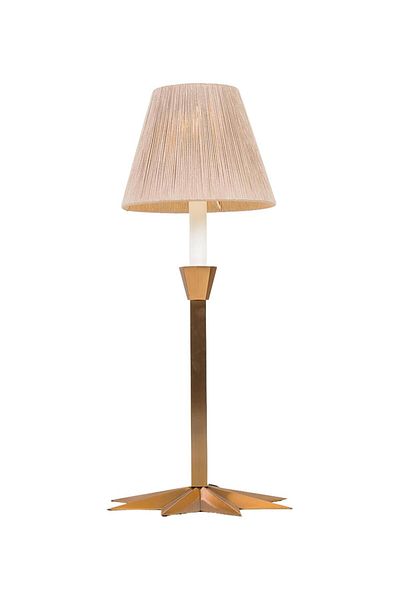 Bahar Aydınlatma Metal Lampshade with Rope Detail