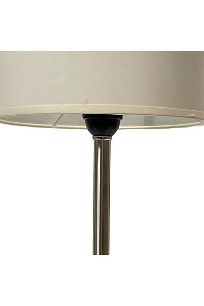 Bahar Aydınlatma Lily Chrome - Metal Lampshade Detailed