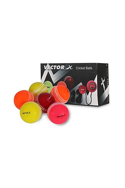 Vector X Swing Wind Ball for Cricket (Pack of 6)