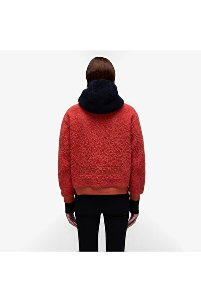Napapijri Seline Fleece Women's Red Jacket