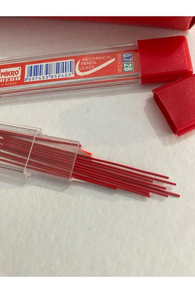 Mikro Red Color 24 Tube 0.7 Pen Nib