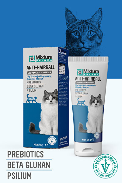 Mixtura Pharma Anti-hairball Kedi Tüy Yumağı Önleyici Malt Macun (TÜY YUMAĞI ...