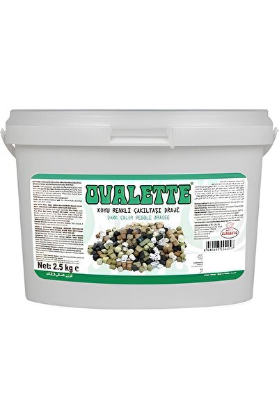 ovalette KOYU RENKLİ ÇAKILTAŞI DRAJE 2.5 KG