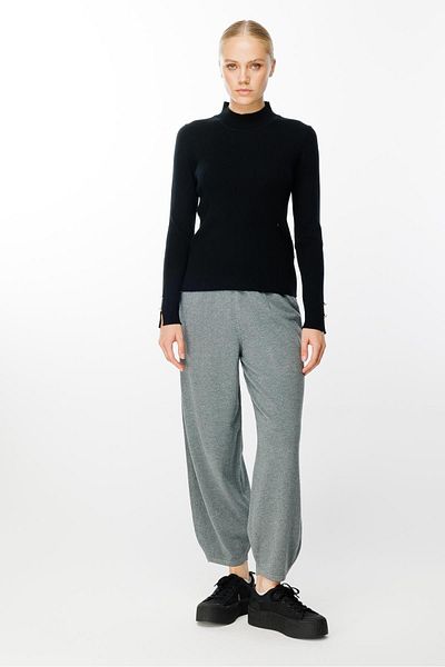 Ghisa Black Thessaloniki Knitwear Tunic