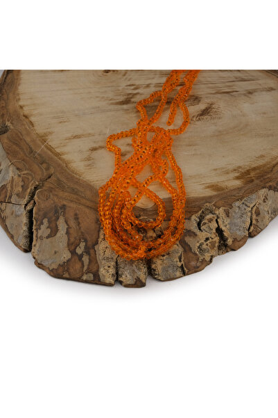 Kanguroom 2 mm narandžaste kristalne perle - A085