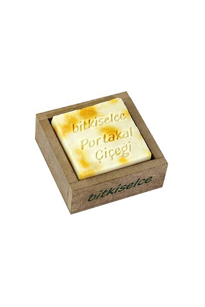 bitkiselce Natural Orange Flower Soap - Handmade