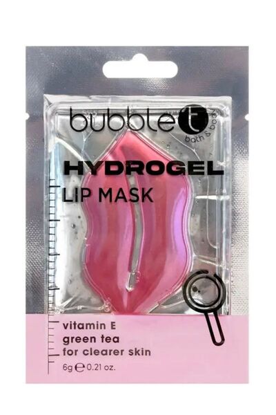 Bubble T hydrogel lip mask - Pembe / Nemlendirme etkili dudak maskesi