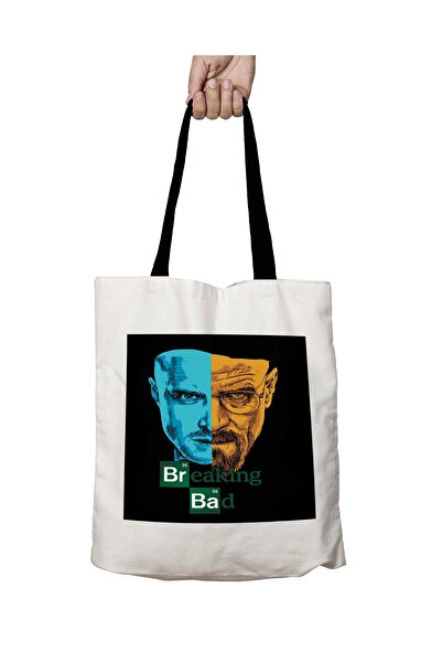 ART HEDİYE Чорна сумка з ручками Breaking Bad, що можна прати, шкільна сумка ...