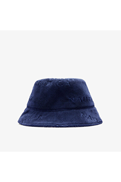 Nautica Unisex Lacivert Desenli Şapka
