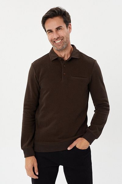 Tony Montana Φούτερ Tony Classics Velvet Thessaloniki Polo με τσέπες - KS-1492