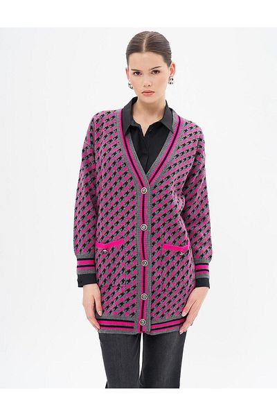 Kayra Jachetă cu model Crowbar
