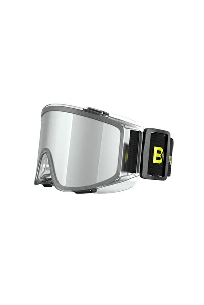 Baymax نظارات واقية كبيرة الحجم S-550 مع مشبك مضاد للضباب ومرآة فضية