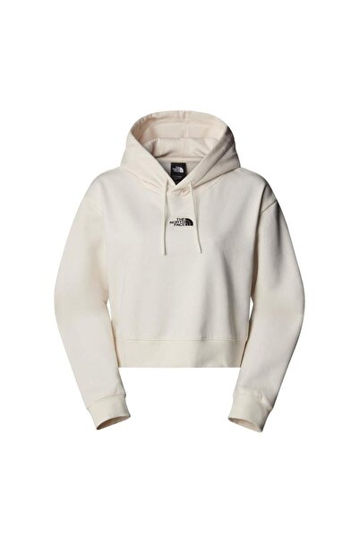 THE NORTH FACE Γυναικείο φούτερ με κουκούλα ESSENTIAL CROP NF0A89EXQLI1 Λευκό-M