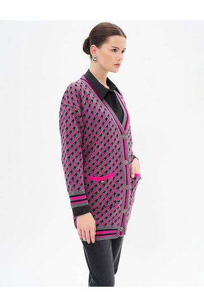 Kayra Jachetă cu model Crowbar