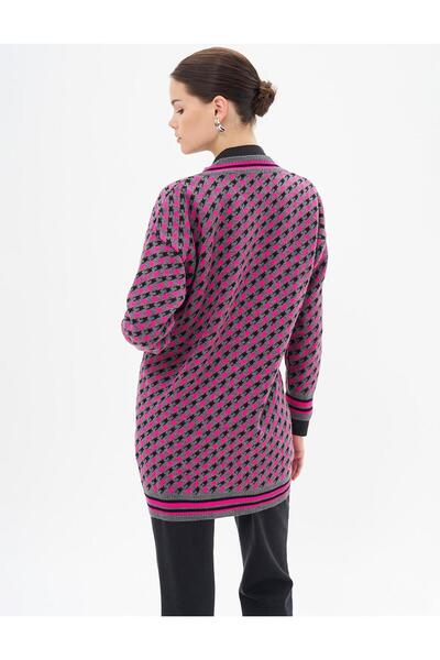 Kayra Kazayagı Desenli Çeket