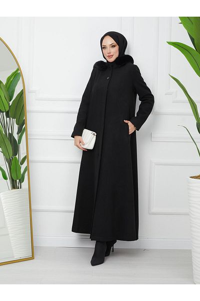 Doque A-Line Robadan Wide Winter Women's Stamp Top Coat 58022