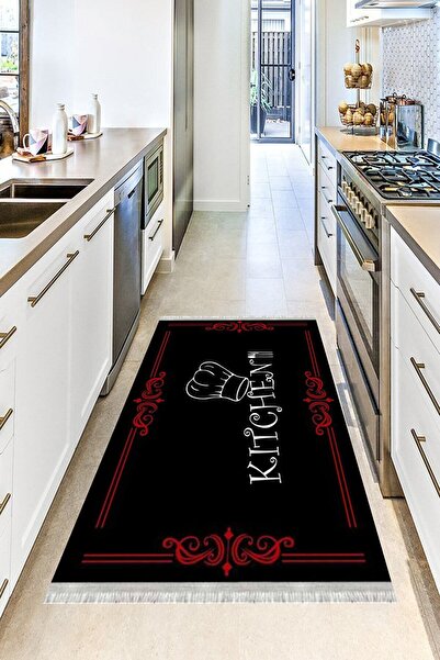 MOTTO HALI Verona Kaymaz Deri Tabanlı Yıkanabilir Antibakteriyel Dijital Bask...