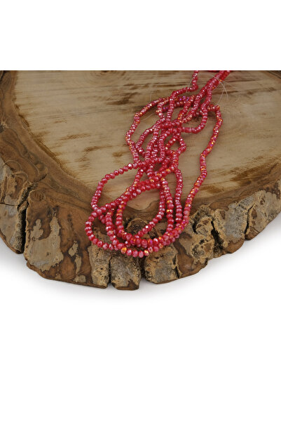 Kanguroom 2 mm crvene kristalne perle - A148