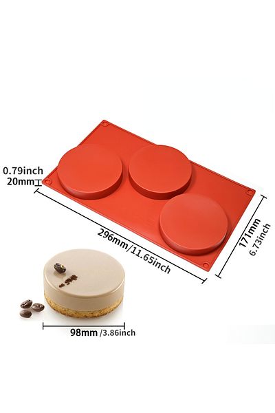 Choice Cylinder 3cups Cylinder Silicone Mold For Soap Jelly Pudding Resin Chocolate Cookie Mold Hocolate Co