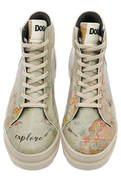 Dogo Жіночі веганські шкіряні зелені черевики - Explore Дизайн Розмір: 37