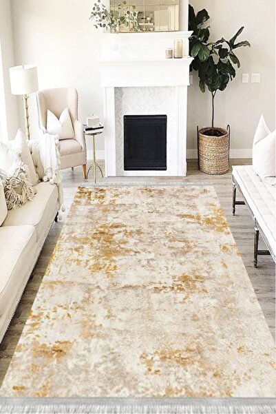 MOTTO HALI Doku Eko Punto Kaymaz Tabanlı Yıkanabilir Antibakteriyel Dijital B...