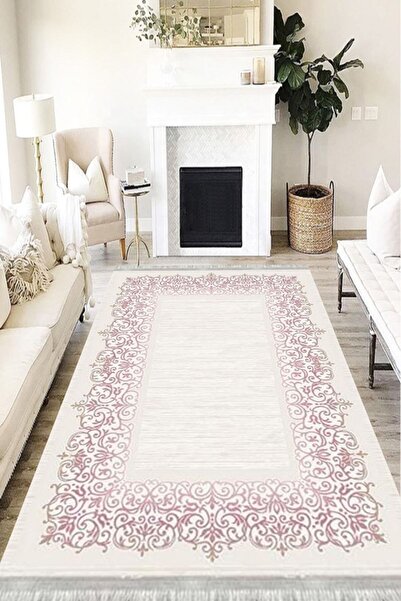 MOTTO HALI Klasik Eko Punto Kaymaz Tabanlı Yıkanabilir Antibakteriyel Dijital...