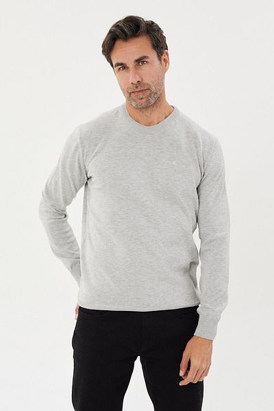 Tony Montana Tony Classics Crew Neck Basic Knitwear- T-1001