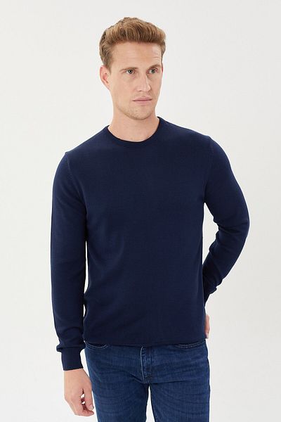 Tony Montana Tony Classics Crew Neck Basic Knitwear- T-1001