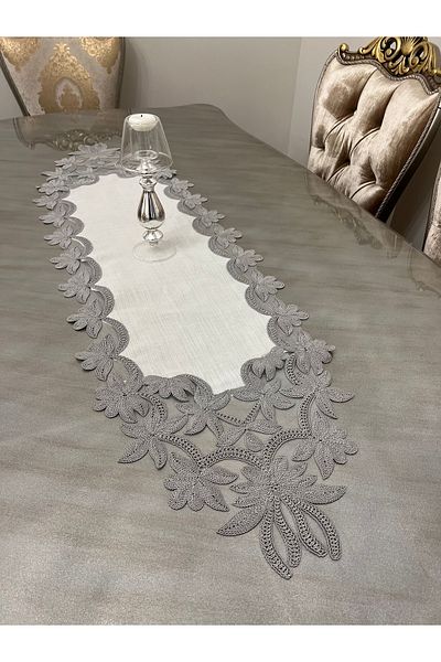 Sfr Home by FİSKOS Selena Linen Runner 40x130 cm