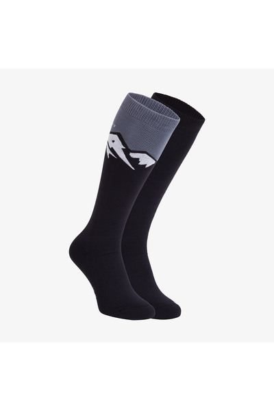 Mc Kinley McKinley Francis 2'li Unisex Siyah Kayak Çorabı