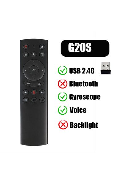Choice G20S G20S Pro Voice Remote Control 2.4G Wireless Bluetooth  Air Mouse G20 BT Microphone Gyroscope IR