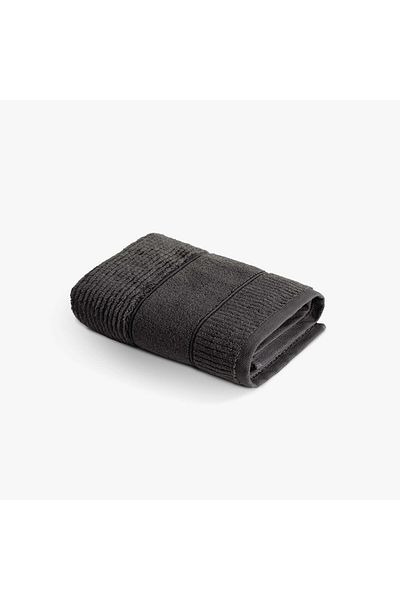 Green Black Anthracite Color Face Towel