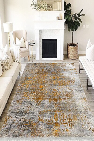 MOTTO HALI Otantik Eko Punto Kaymaz Tabanlı Yıkanabilir Antibakteriyel Dijita...