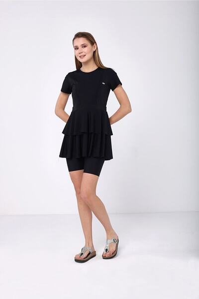 TESMAY Special Design Semi-Closed Tights Swimsuit