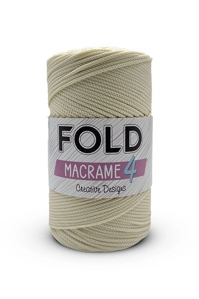 FOLD Polyester Macrame No:4 - 017 Polyester Macrame Rope 2 mm - 200 Gr -230 m Supla Rope Bag Rope