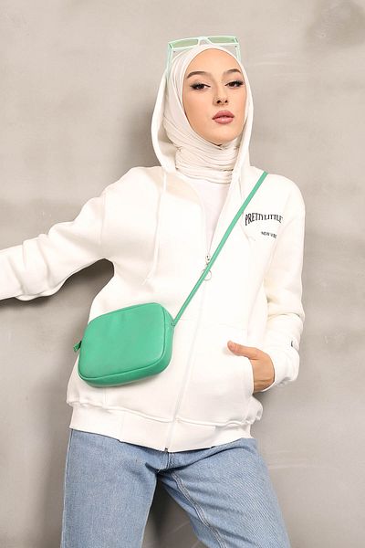 İmajButik Φούτερ με κουκούλα με τρεις κλωστές