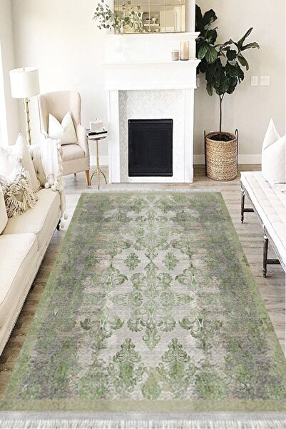 MOTTO HALI Doku Eko Punto Kaymaz Tabanlı Yıkanabilir Antibakteriyel Dijital B...