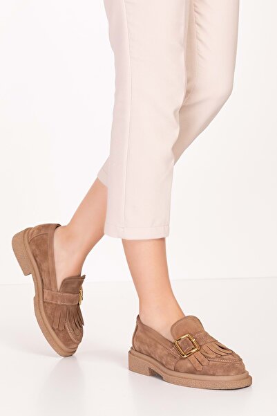 Gondol Hakiki Deri Kalın Taban Makosen Loafer Rg.7002