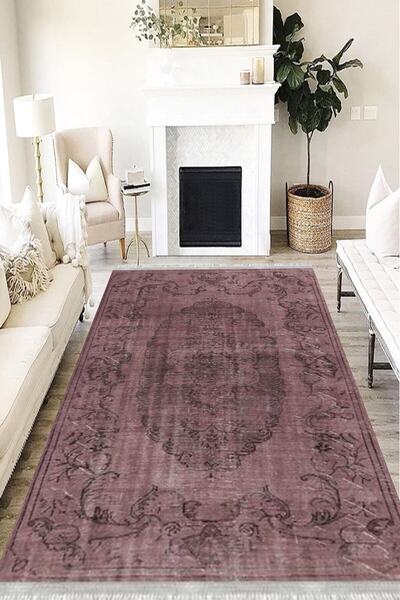 MOTTO HALI Otantik Eko Punto Kaymaz Tabanlı Yıkanabilir Antibakteriyel Dijita...