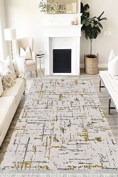 MOTTO HALI Doku Eko Punto Kaymaz Tabanlı Yıkanabilir Antibakteriyel Dijital B...