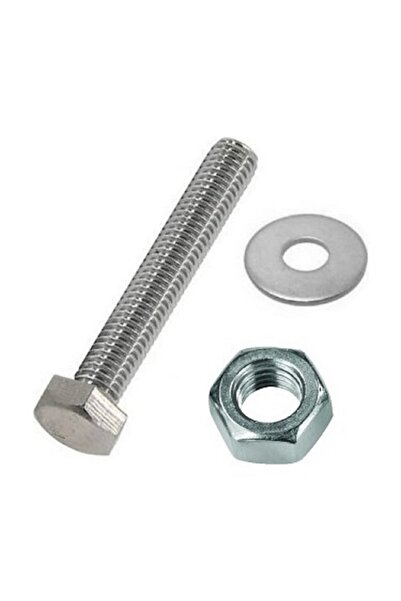 ilta Life M8x35 Metrik Civata Altı Köşe + Somun + Pul Takım Set 20 Adet