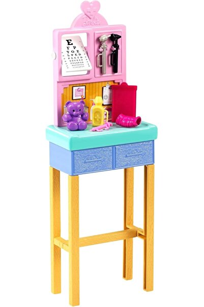 Barbie Pediatrician Playset, Blonde Doll (12-in/30.40-cm), Ages 3 Years Old & Up
