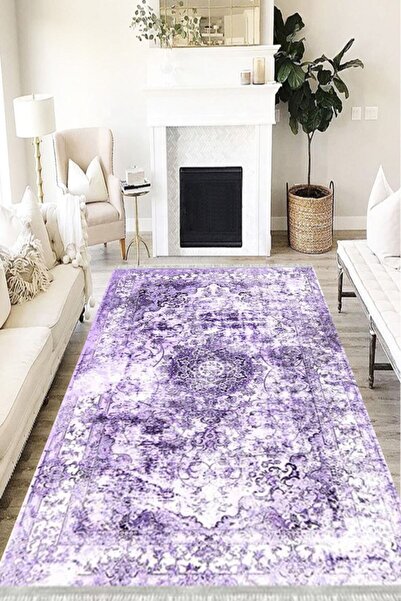 MOTTO HALI Otantik Eko Punto Kaymaz Tabanlı Yıkanabilir Antibakteriyel Dijita...