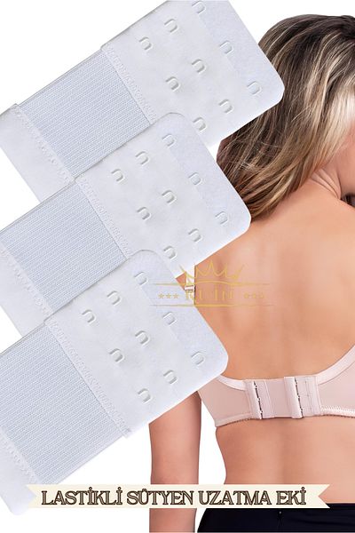 KUIN 3 bucăți (agraf elastic) 3x3 cu cârlige atașament extensie sutien