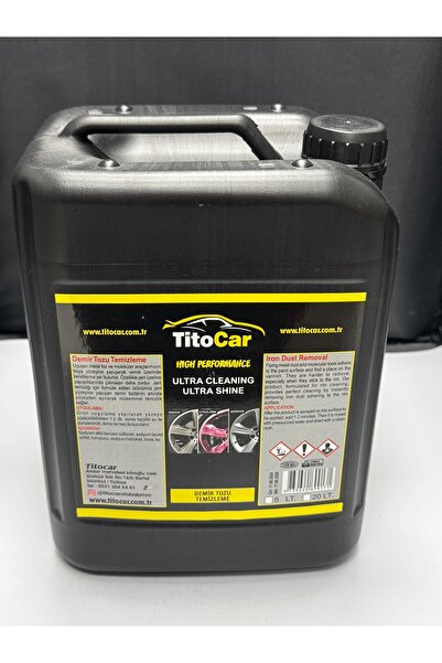 titocar Demir Tozu & Jant temizleme Sıvısı 5 Litre