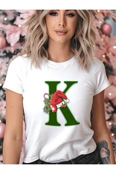 IŞILAY REKLAM Μπλουζάκι Goro Natal Alfabeto Decorativo - Κ