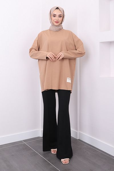 İmajButik Μοντέλο τουνίκ Oversize Mink
