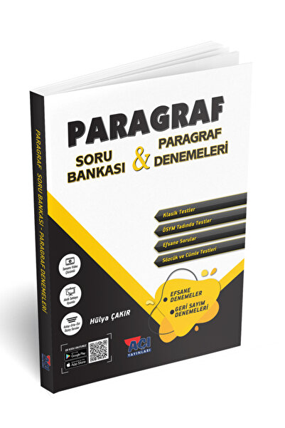Açı Yayınları TYT Paragraf Soru Bankası ve Paragraf Denemeleri