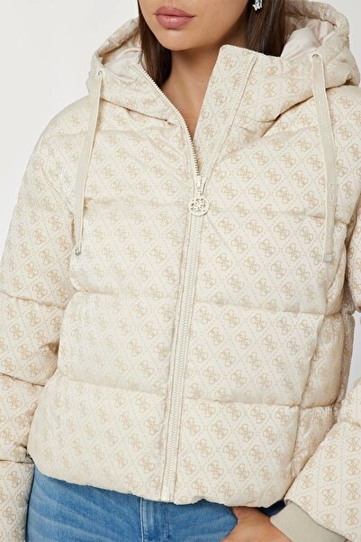 Guess Φούτερ με λογότυπο DAISY PUFFER FL